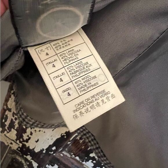 Women’s Max Studio special edition houndstooth jacket. Size 4. - Picture 5 of 10